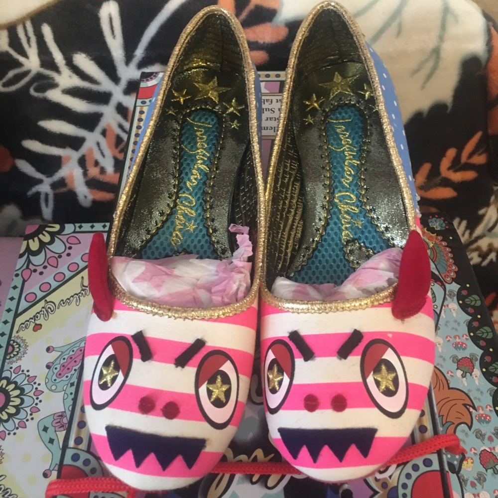 Irregular Choice “Fang-tastic” size 6.5 heels RARE